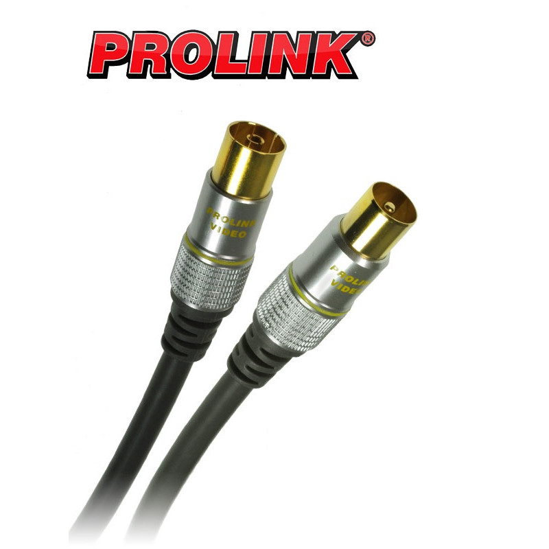 Kabel Prolink Ex wtyk antenowy TV- gn. antenowe TV 3m