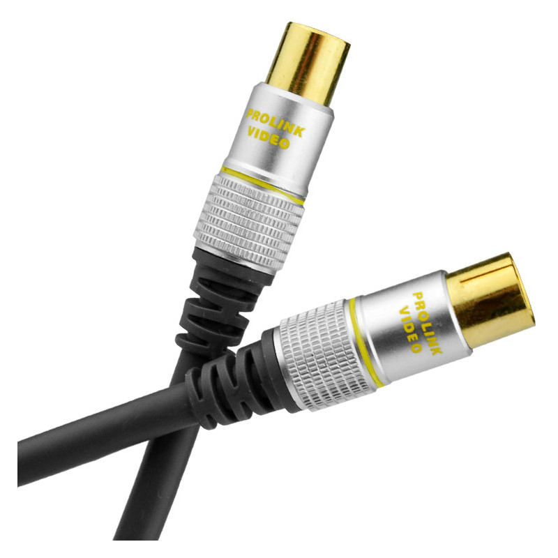 Kabel Prolink Ex wtyk antenowy TV- gn. antenowe TV 3m