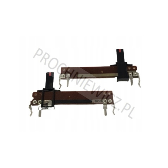 Potencjometr suwakowy 100kb 3szt