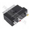 Złącze Euro S-18 3xGN.RCA+SVHS+prz. 1szt