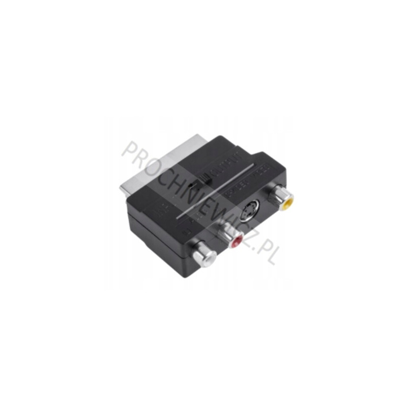 Złącze Euro S-18 3xGN.RCA+SVHS+prz. 1szt