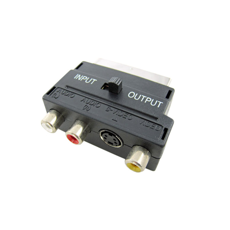 Złącze Euro S-18 3xGN.RCA+SVHS+prz. 1szt