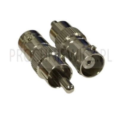 Złącze wt. RCA- gn. BNC 4szt