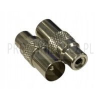 Złącze wt. antenowy- gn. RCA 3szt