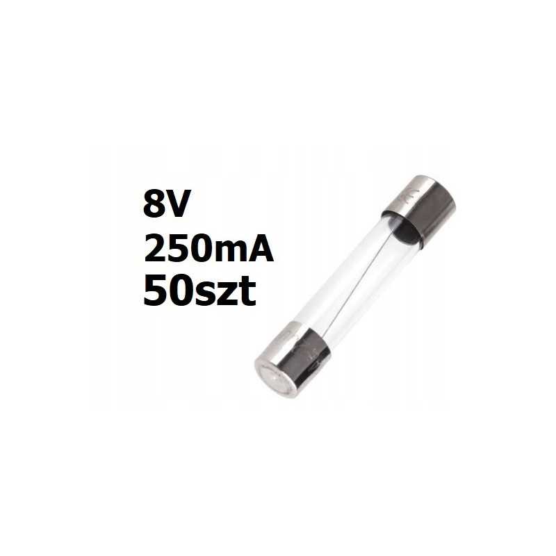 Żarówka rurkowa 8V DC 250mA 31mm 50szt