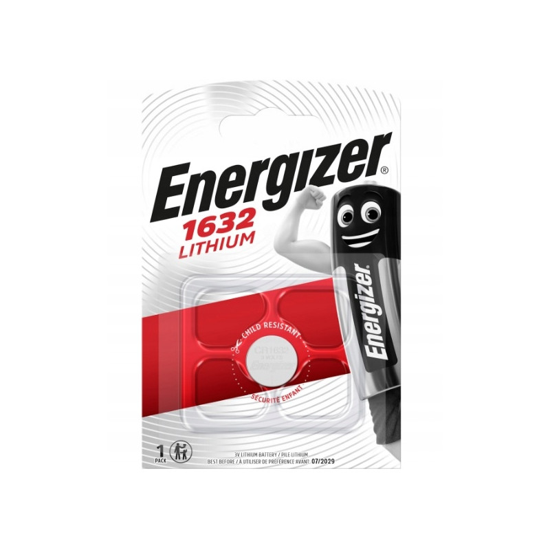 Bateria litowa Energizer 3V CR1632 1szt