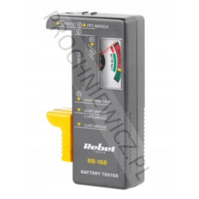 Analogowy tester baterii REBEL RB-168