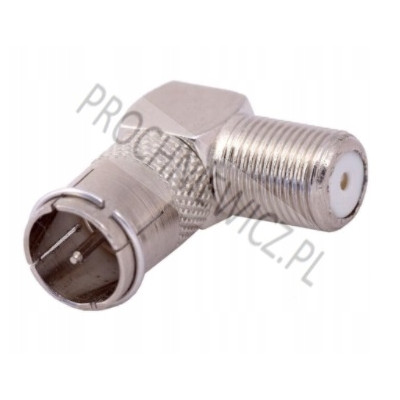 Wtyk kątowy typu RF (Quick) szybka Fka 4szt