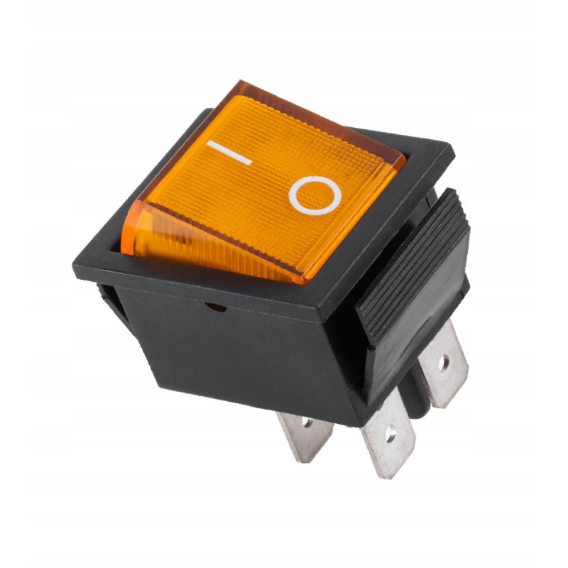 Złącze przełącznik IRS-201-1A żółty 2szt