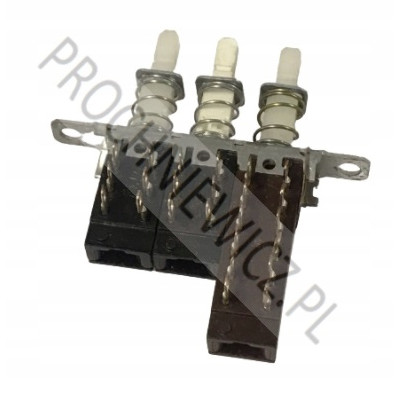 Isostat potrójny 2x6pin + 12 pin, przełączany 3szt