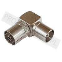 Przejściówka kątowa HQ gn. ant TV- wt. ant TV 3szt