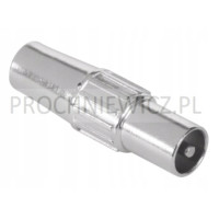 Wtyk anten TV prosty (śr. 6.6-7.2mm) - TELMOR 2szt