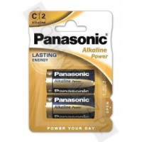 Bateria alkaliczna 1,5V Panasonic C (R14) 2 szt.
