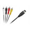 Kabel 4x RCA (cinch) - DIN 5-pin 1,8 m