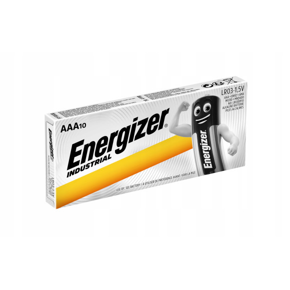 Bateria alkaliczna Energizer Industrial AAA (R3) 10 szt.