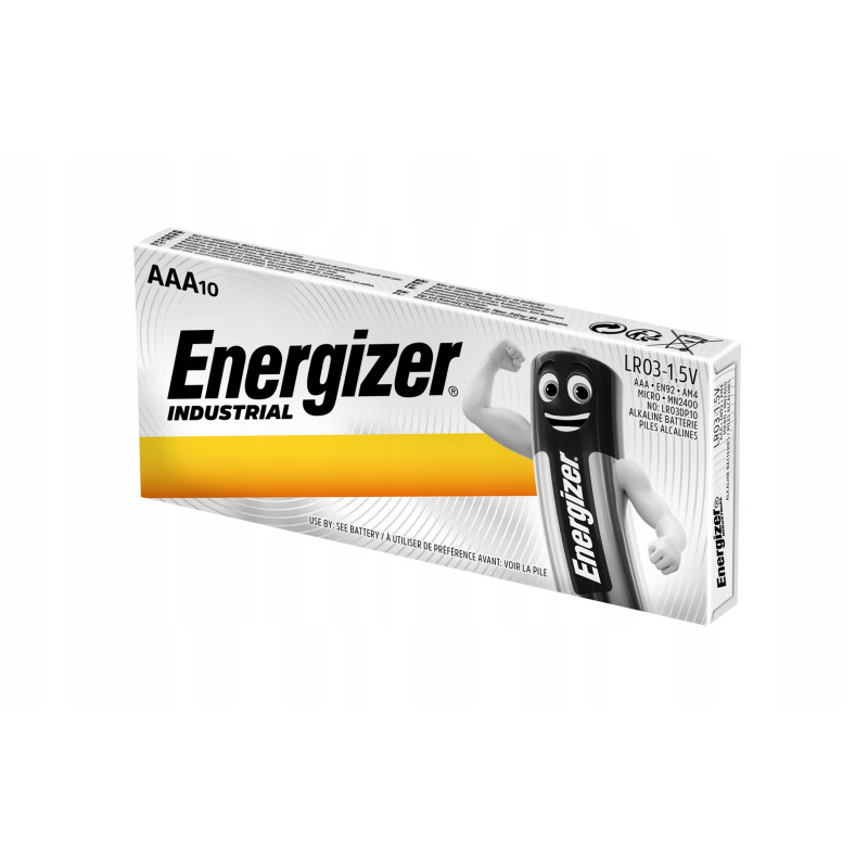 Bateria alkaliczna Energizer Industrial AAA (R3) 10 szt.