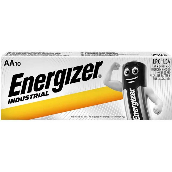 Bateria alkaliczna Energizer Industrial AA (R6) 10 szt.