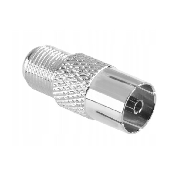 Przejściówka adapter gn. F gn. antenowe TV 5szt.