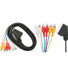 Kabel SCART (Euro) - 6x RCA (cinch) 1,2m