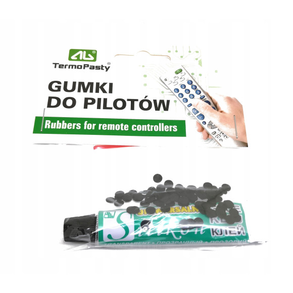 Gumki do pilotów z klejem AG AGT-021
