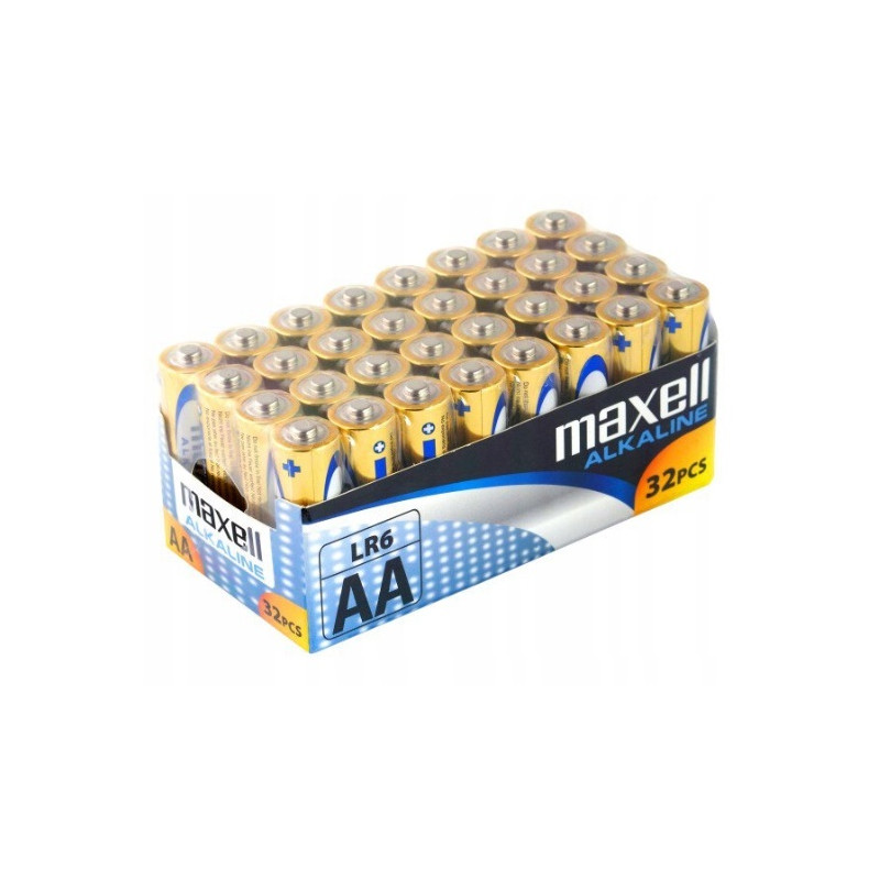 Bateria alkaliczna Maxell AA (R6) 32 szt.