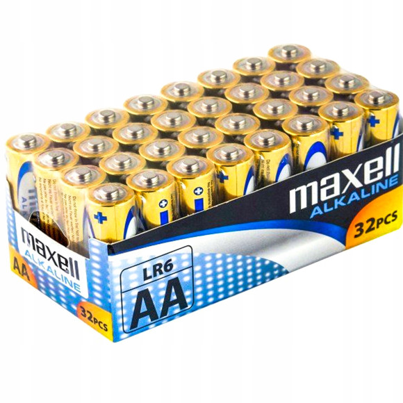 Bateria alkaliczna Maxell AA (R6) 32 szt.