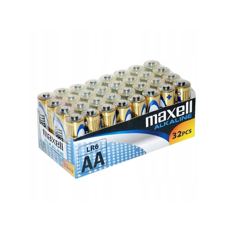 Bateria alkaliczna Maxell AA (R6) 32 szt.