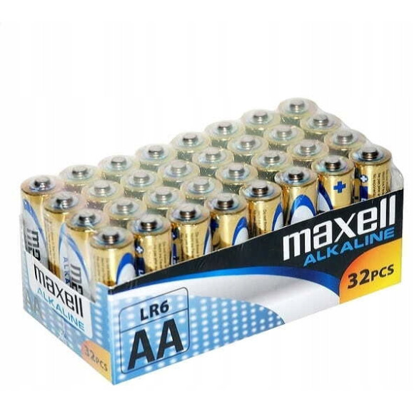 Bateria alkaliczna Maxell AA (R6) 32 szt.