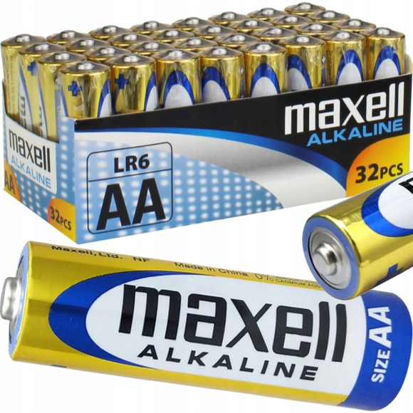 Bateria alkaliczna Maxell AA (R6) 32 szt.