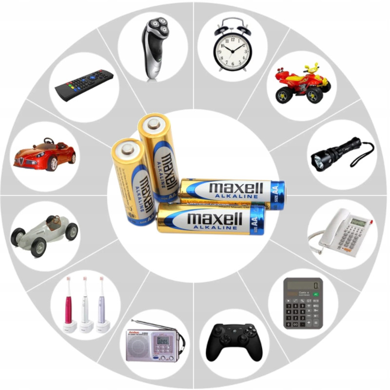 Bateria alkaliczna Maxell AA (R6) 32 szt.