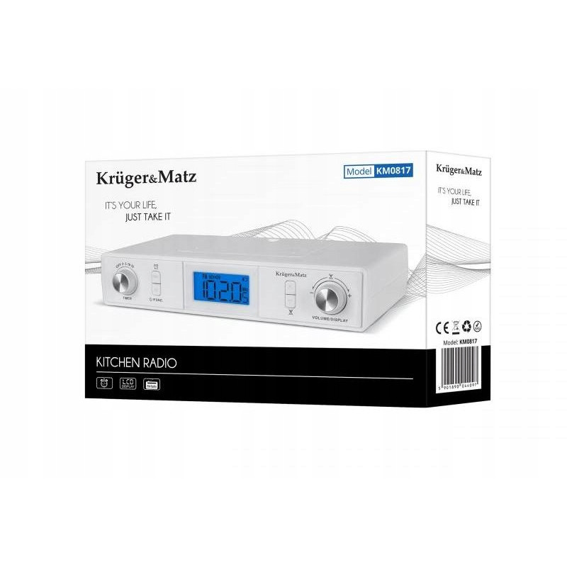 Radio sieciowo-bateryjne FM Kruger&matz KM0817