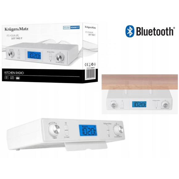 Radio sieciowo-bateryjne FM Kruger&matz KM0817