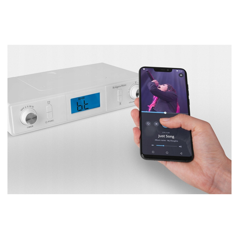 Radio sieciowo-bateryjne FM Kruger&matz KM0817