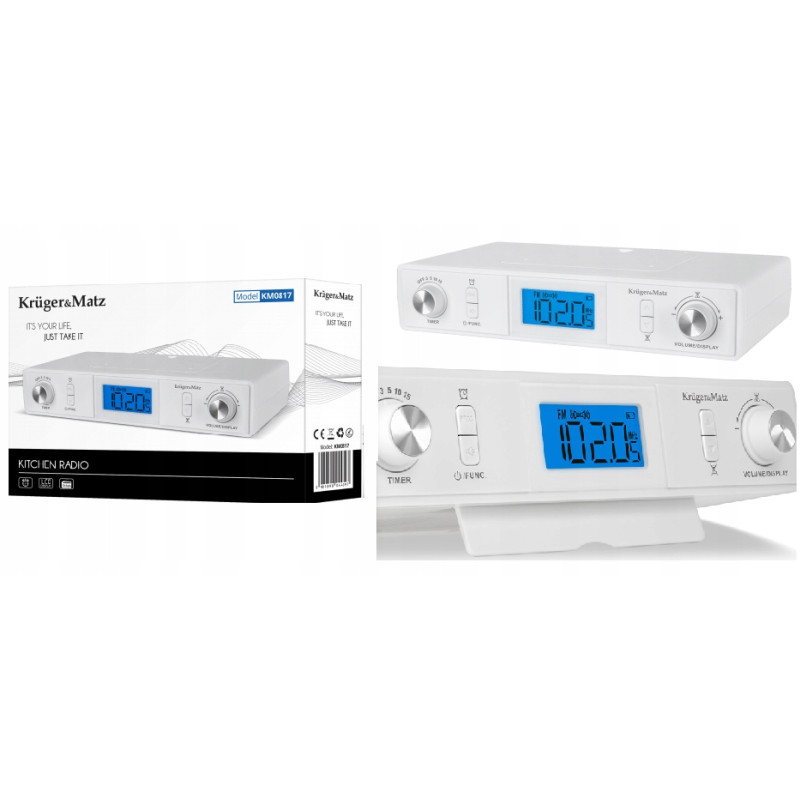 Radio sieciowo-bateryjne FM Kruger&matz KM0817