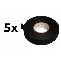 Taśma materiałowa Coroplast 8551 z meszkiem zrywalna 19mmx25mx0.22mm 5szt