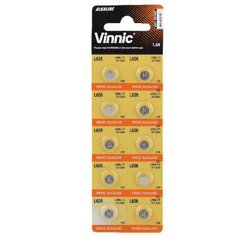 Baterie alkaliczne Vinnic LR66 L626F 10szt.