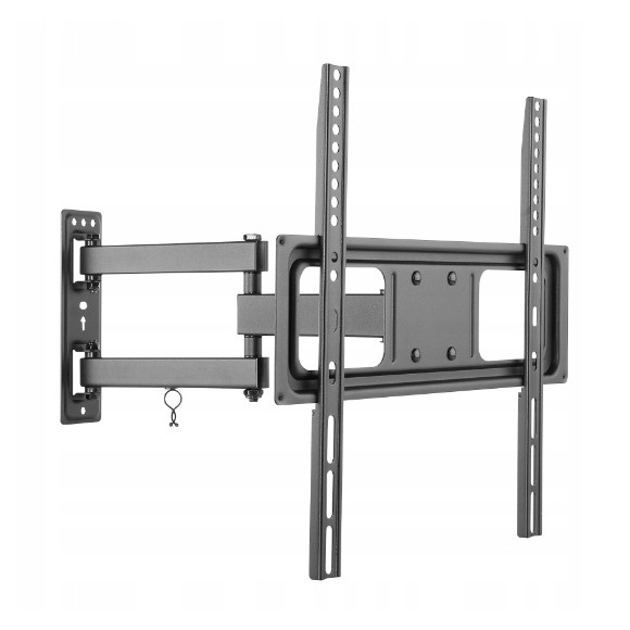 Uchwyt do ściany 32-55 cali czarny (regulacja w pionie i w poziomie)