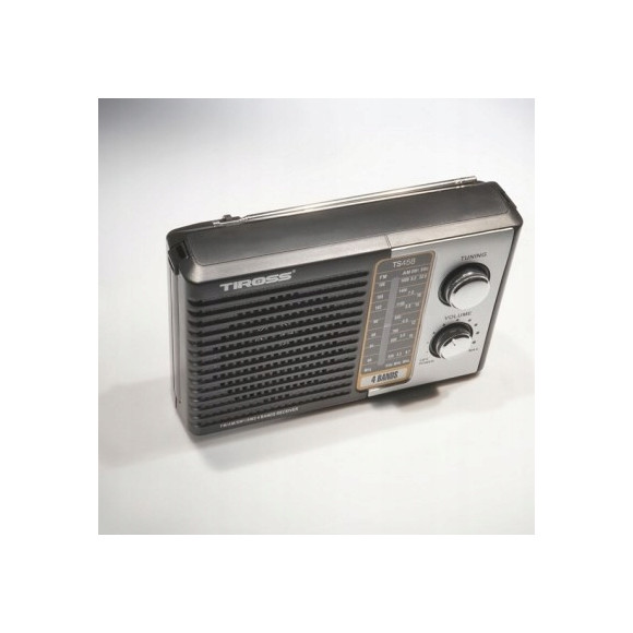 Radio sieciowo-bateryjne AM, FM, SW Tiross TS-458