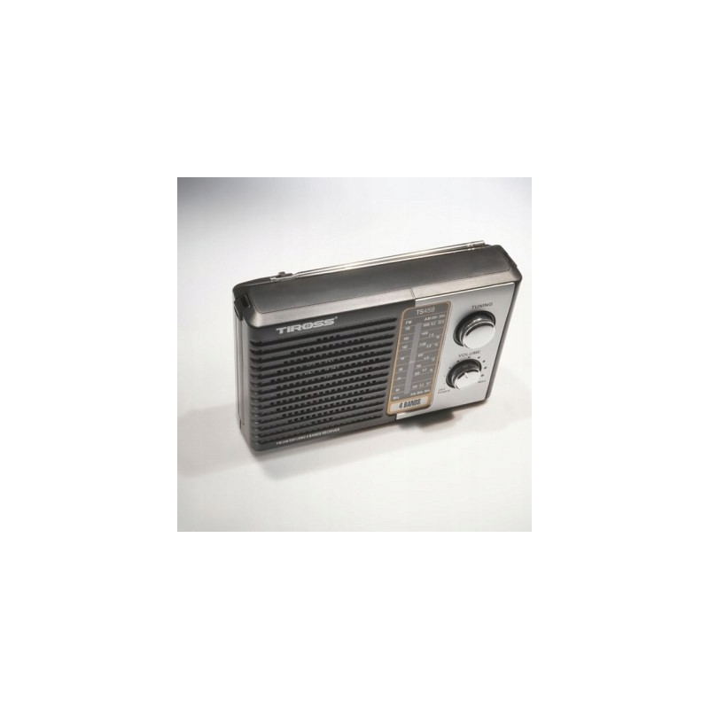 Radio sieciowo-bateryjne AM, FM, SW Tiross TS-458