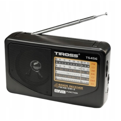 Radio sieciowo-bateryjne AM, FM Tiross TS-456