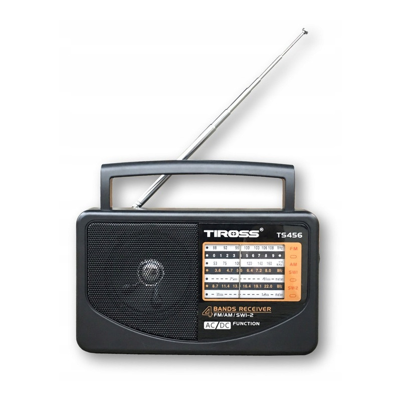 Radio sieciowo-bateryjne AM, FM Tiross TS-456