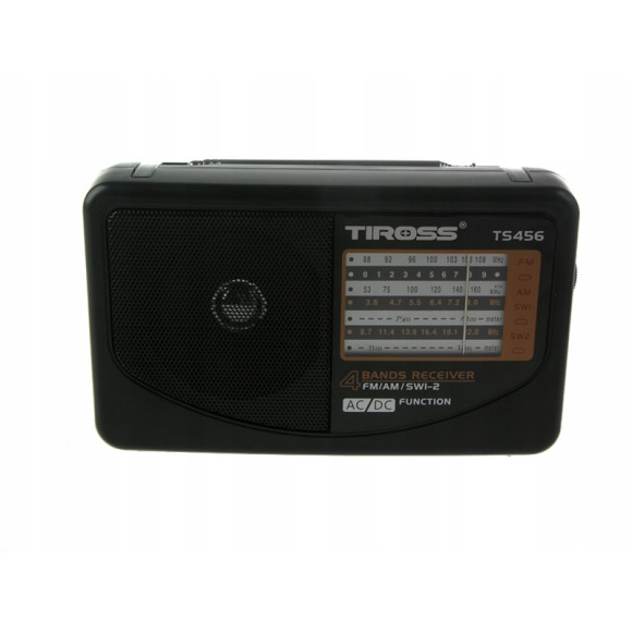 Radio sieciowo-bateryjne AM, FM Tiross TS-456