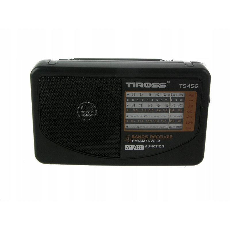 Radio sieciowo-bateryjne AM, FM Tiross TS-456
