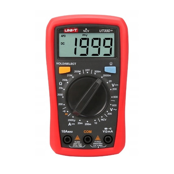 Multimetr ręczny UNI-T UT33D+