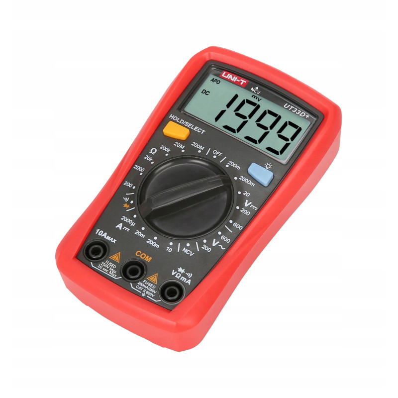 Multimetr ręczny UNI-T UT33D+