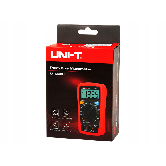 Multimetr ręczny UNI-T UT33D+