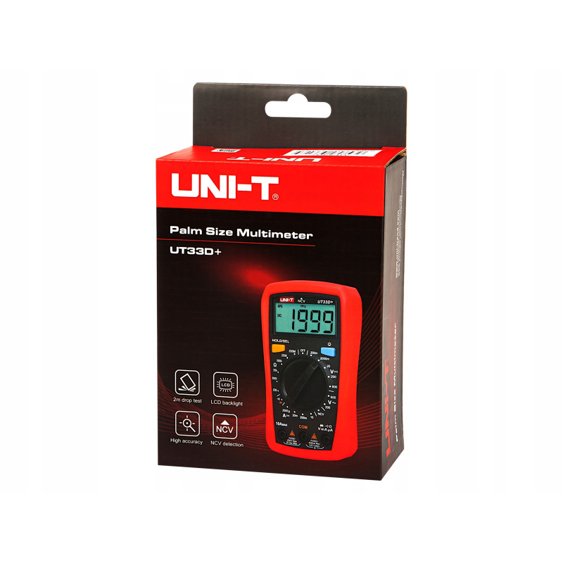 Multimetr ręczny UNI-T UT33D+