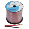 Kabel głośnikowy czerwono-czarny CCA 2x0,5mm² 100m