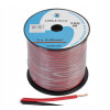 Kabel głośnikowy czerwono-czarny CCA 2x0,5mm² 100m