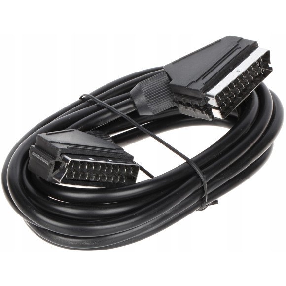 Kabel 21pin SCART (Euro)- SCART (Euro) 3m